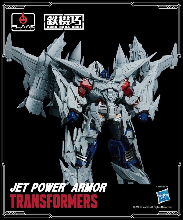 Flame Toys Kuro Kara Kuri Optimus Prime Jet Power Armor Revealed2 (2 of 2)